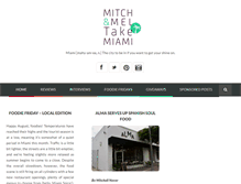 Tablet Screenshot of mitchandmeltakemiami.com